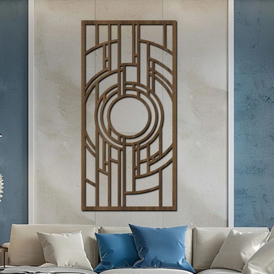 dřevo života Dřevěný panel GATSBY V Rozměry (cm): 40x80, Zvolte barvu dekoru: Ořech