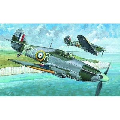 Směr Model Hawker Hurricane MK.IIC 13 6x16 9cm v krabici 25x14 5x4 :72