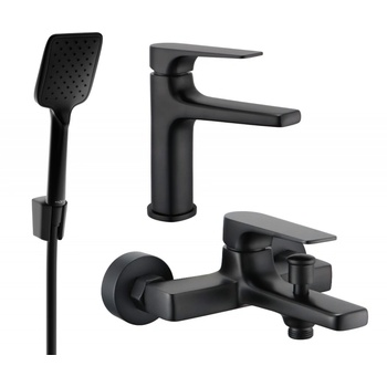 Mexen Lynx R62 комплект за вана, черен - 745903R62-70 (745903R62-70)