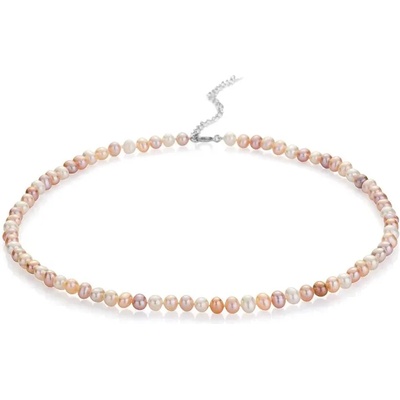 Swan Колие със сладководни розови 5.5-6mm в три цвята R0435NM Swan