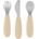 Petite&Mars Take&Match Stainless Steel Cutlery Set прибор за деца Desert Sand 12m+ 3 бр