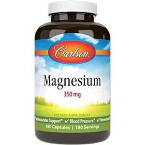 Carlson Labs Magnesium 350 mg [180 капсули]