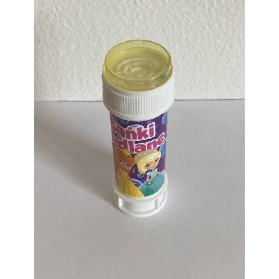 Bublifuk panenky Frozen Barbie s hlavolamem na víčku