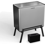 Klarstein Yuma кошче за отпадъци 40 л с кофа за компост и стойки, филтър против миризми (KG27-Yuma40L-Stainle) (KG27-Yuma40L-Stainle) - electronic-star