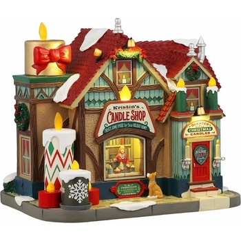 Svietiaci domček Lemax 45222 Obchod so sviečkami u Kristíny