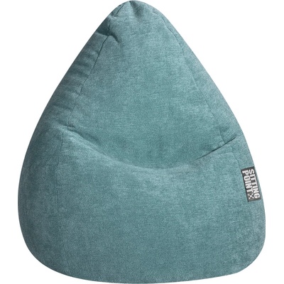 Beanbag sedací vak Alfa XXL80 x 130 cm modrý
