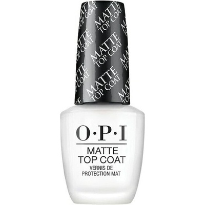 OPI Pecujici-produkty Podkladovy-a-vrchni-lakMatte Top Coat 15 ml (21 333,00 Kč / 1 l)