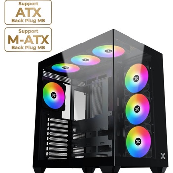 XIGMATEK Aqua V Air Black (EN45820)