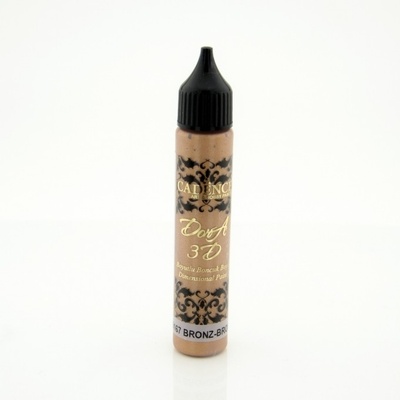 METALICKÁ KONTÚRA CADENCE 25 ML bronzová