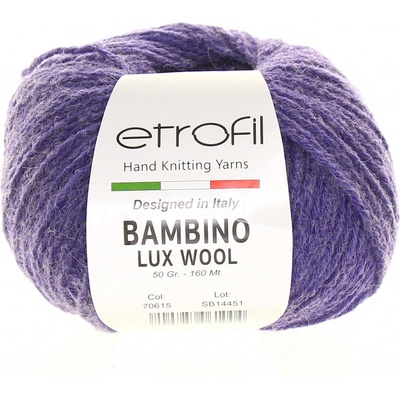 Etrofil Bambino Lux Wool fialová 70615
