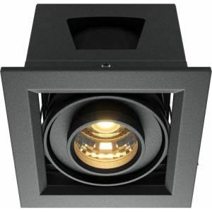 Maytoni Метална модерна черна стенна лампа 11 x 10 см (DL093-01-10W3K-B)
