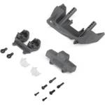 Axial Комплект предна броня Axial, сив, Jeep JT: SCX10 III MotoBilt
