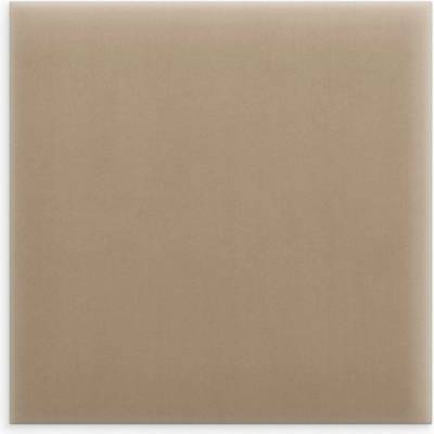 Čalouněný nástěnný panel Magic Velvet béžový 50x50 cm čtvercový