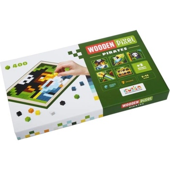 Cubika 14910 Pixel V пирати - дървена мозайка 400 кубчета и 7 шаблона (1-14910)