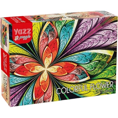 Yazz Пъзел Yazz Puzzle от 1000 части - Шарено цвете (3815)