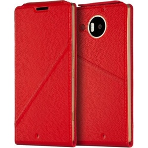 Microsoft Калъф за телефон Microsoft LUMIA 950XL FLIP COVER RED (950XLFTRWN)