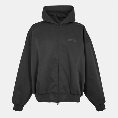 Fear of god essentials Суичър FEAR OF GOD ESSENTIALS Men's Full Zip Relaxed Fit Hoodie - Jet Black