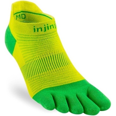 Injinji Run Lightweight No Show prstové ponožky Clover