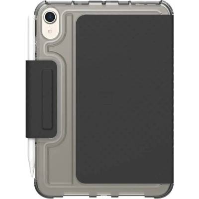 Urban Armor Gear Gear U Lucent Case - удароустойчив хибриден кейс от най-висок клас за iPad mini 6 (2021) (черен-прозрачен)