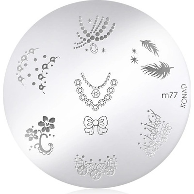 Konad destička na razítkování m77