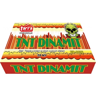 Záblesková petarda TNT DINAMIT 20 ks 40x20 Čína EP-0036