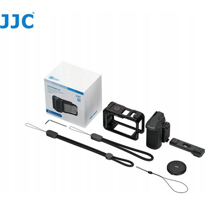 JJC Sada klietky, gripu, krytky objektívu a šnúrky pre DJi Osmo Action 5 Pro / 4 / 3 SSK-OA5P