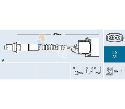 Lambda sonda FAE 75145