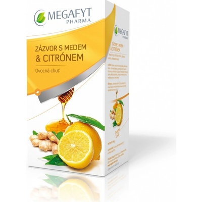 Megafyt Ovocný Zázvor s medem a citrónem 20 x 2 g