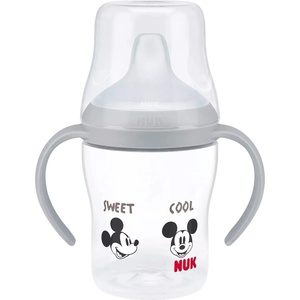 Nuk Бебешко шише NUK Perfect Match - С накрайник за сок, TC, РР, 150 ml, Disney, Мики (10215396) - ozone