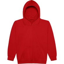 Awdis mikina Kids Hoodie JH001J Fire Red