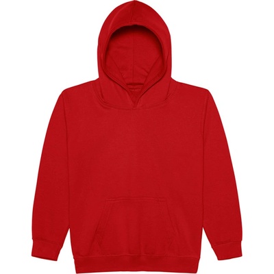 Awdis mikina Kids Hoodie JH001J Fire Red