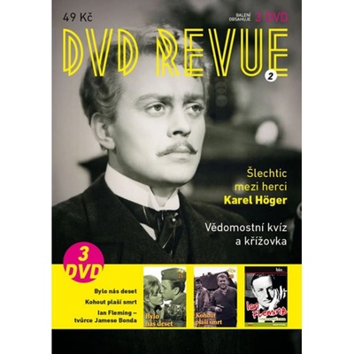 Revue 2 Bylo nás deset, Kohout plaší smrt, Ian Fleming tvůrce Jamese Bonda 3DVD