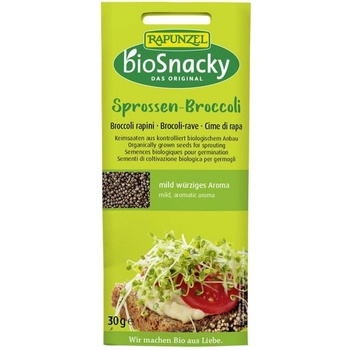 Rapunzel bioSnacky klíčky Brokolica na nakličovanie 30g