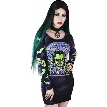 KILLSTAR дамска рокля KILLSTAR - Kon-Tiki Tie Dye - Виолетов - KSRA003727