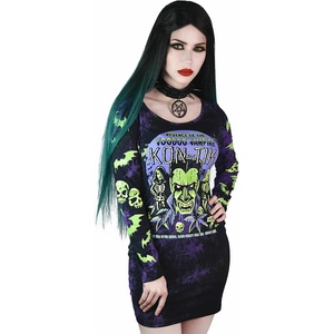 KILLSTAR дамска рокля KILLSTAR - Kon-Tiki Tie Dye - Виолетов - KSRA003727