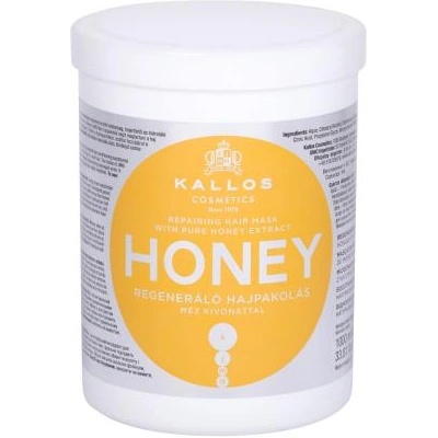 Kallos Honey регенерираща маска за коса 1000 ml за жени