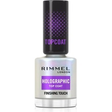 Rimmel Holographic vrchný lak na nechty s trblietkami 12 ml
