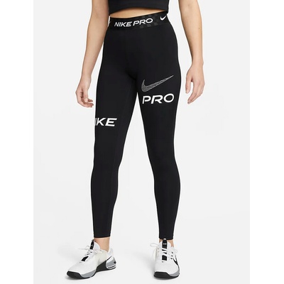 Nike Women’s Pro Mid-Rise Leggings CZ9779 084 Smoke Gray S