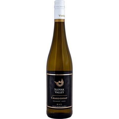 Slovak Valley Chardonnay Neskorý Zber Suché 12% 0,75 l (čistá fľaša)