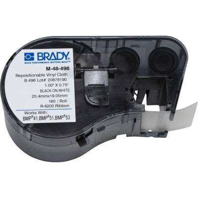 Brady M-48-498 / 131586, етикети 25.40 mm x 19.05 mm (M-48-498)