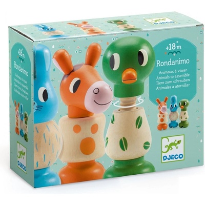 Djeco šroubovací zvířátka Rondanimo – Sleviste.cz