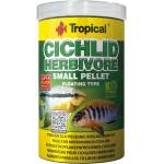 Tropical Cichlid Herbivore Small Pellet 1000мл/360г