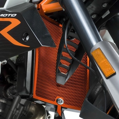 Ochranná mřížka chladiče oranžová - KTM 990SM '08- / 990SMR all years / SMT '08-