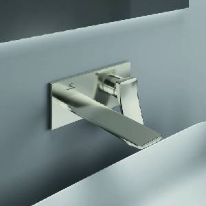 Ideal Standard Вграден смесител за умивалник Ideal Standard Atelier Conca 180 silver Silver Storm без вградено тяло (A7371GN)