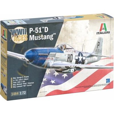 Italeri North American P-51D Mustang Aces 1:72