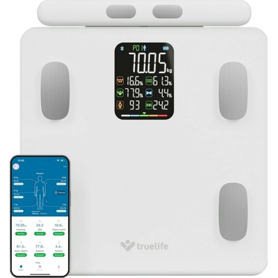 Truelife FitScale W8 BT White – Sleviste.cz