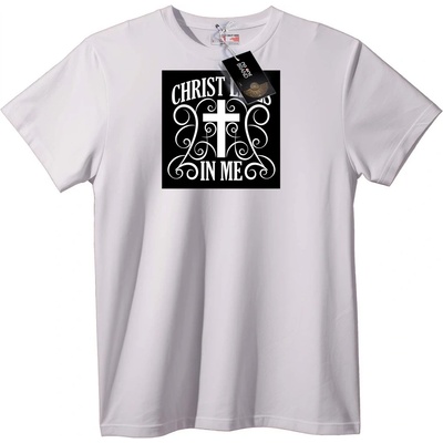 NOONEBRAND Тениска Христос живее в мен - 2XL, Black