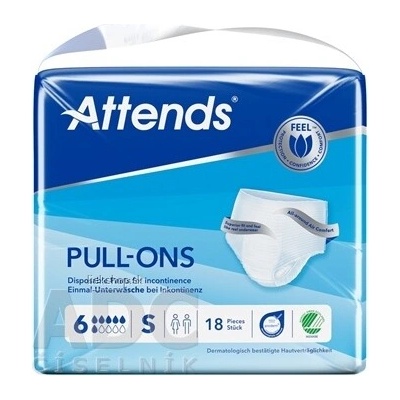 ATTENDS Pull-Ons 6 S 18 ks