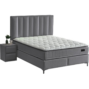 Carmen Тапицирана спалня с матрак mini moonlight 160 х 200 - графит 16 (3560261_1)