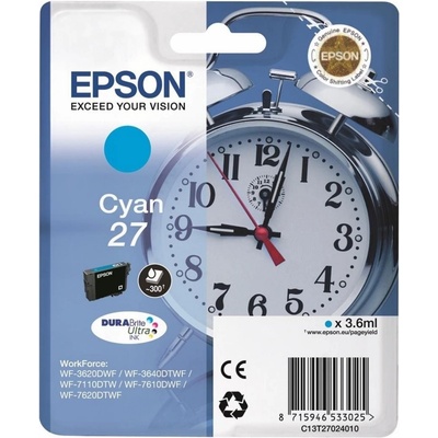 Epson 27 Cyan - originálny